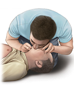 인공호흡 2회 시행