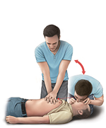 가슴압박과 인공호흡의 반복